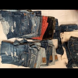 15 Pair AE Jean Shorts SZ12